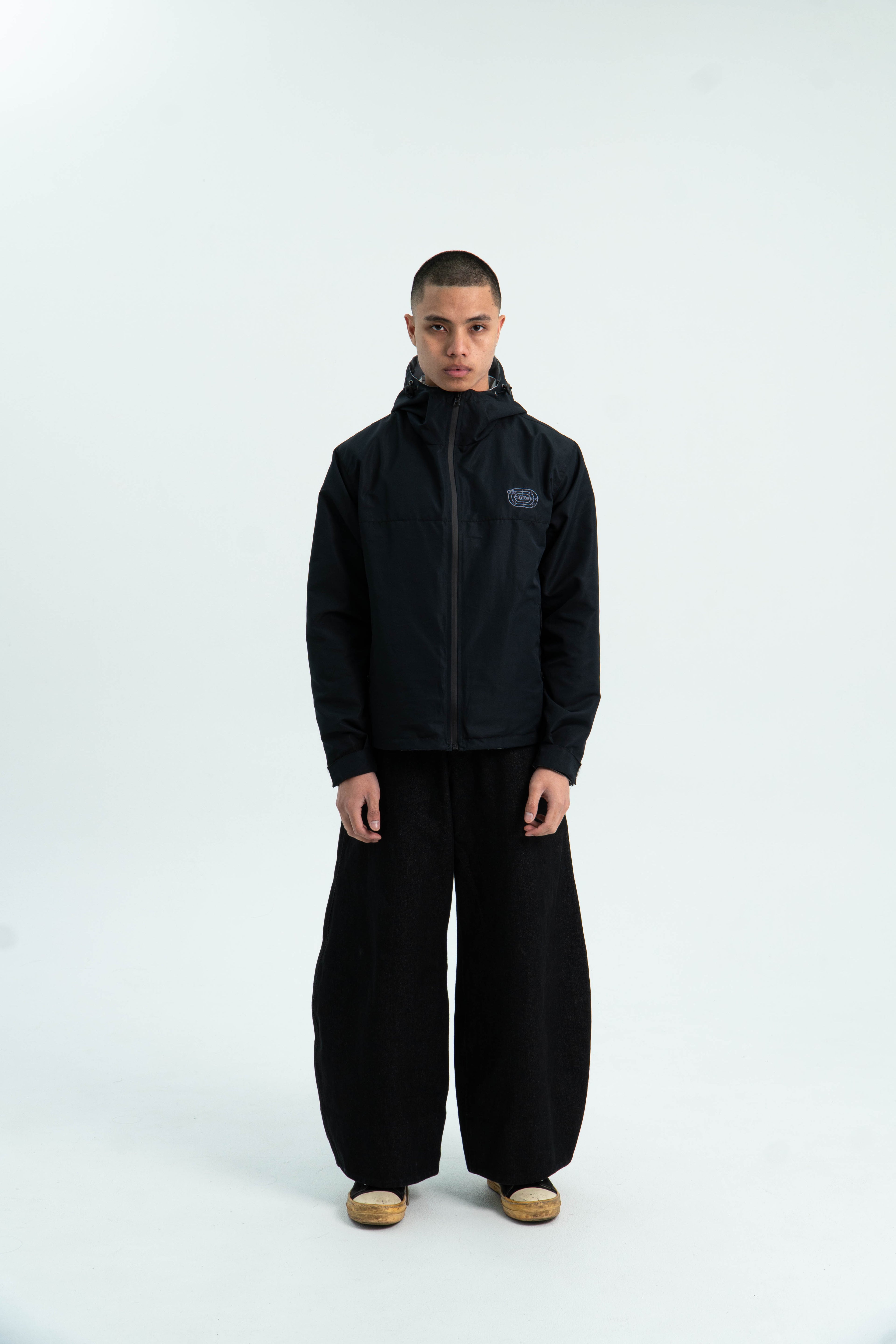 "C.A.M.O V2" REVERSIBLE JACKET (SNOW)