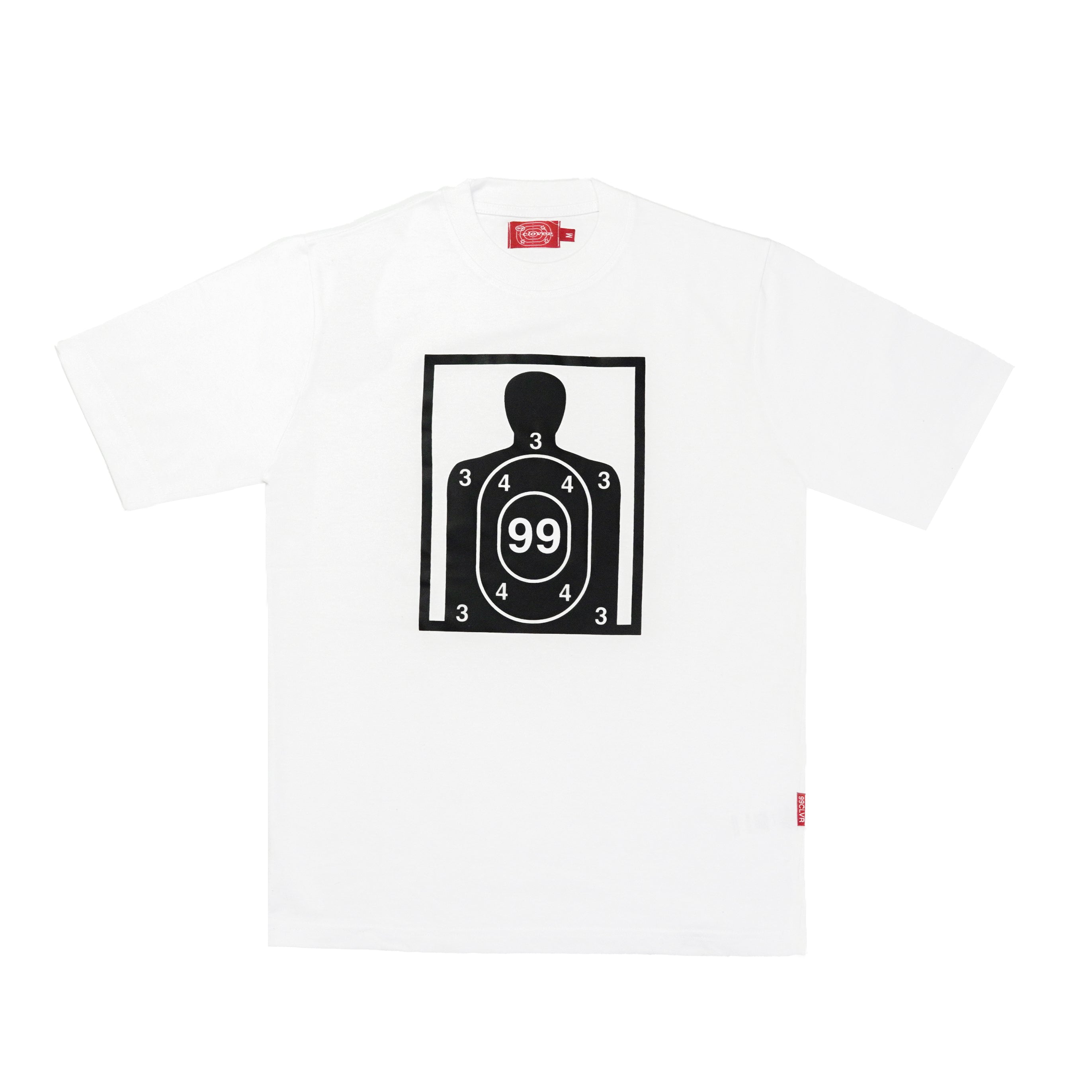 “RECOIL” FITTED TEE - WHITE