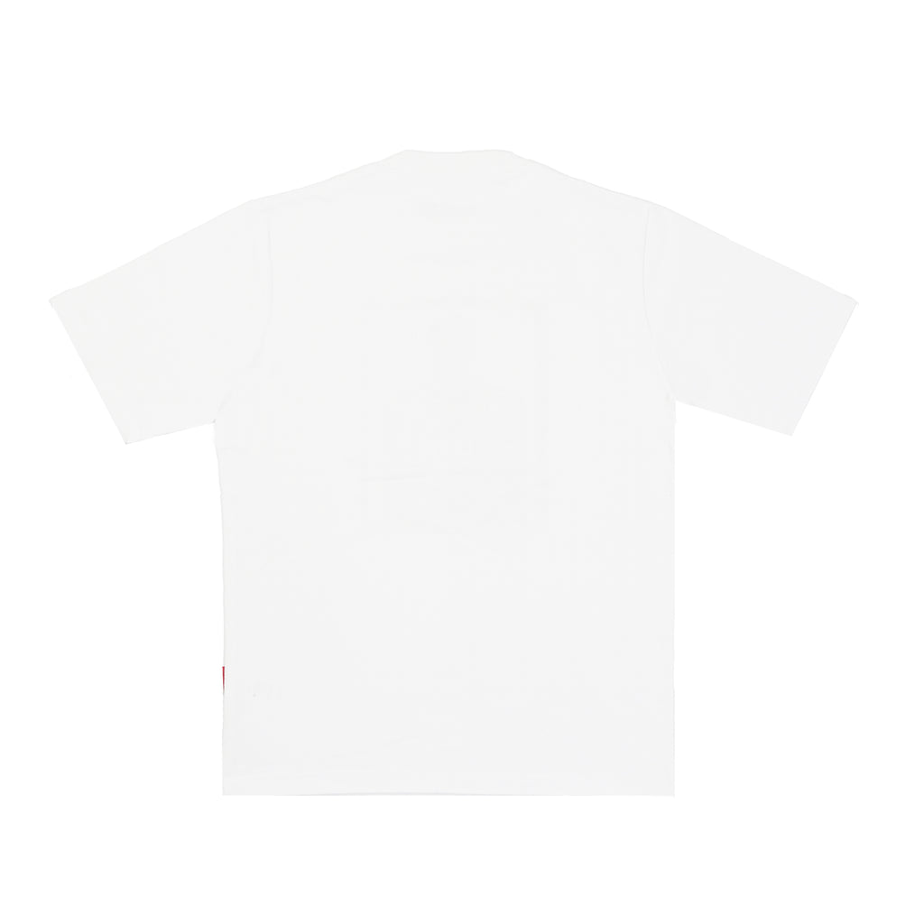 “RECOIL” FITTED TEE - WHITE