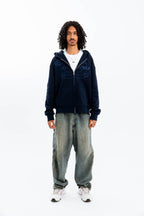 "EASY" ZIP-UP NAVY