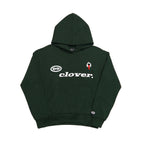 "FEELING LUCKY" OVERSIZED HOODIE GREEN