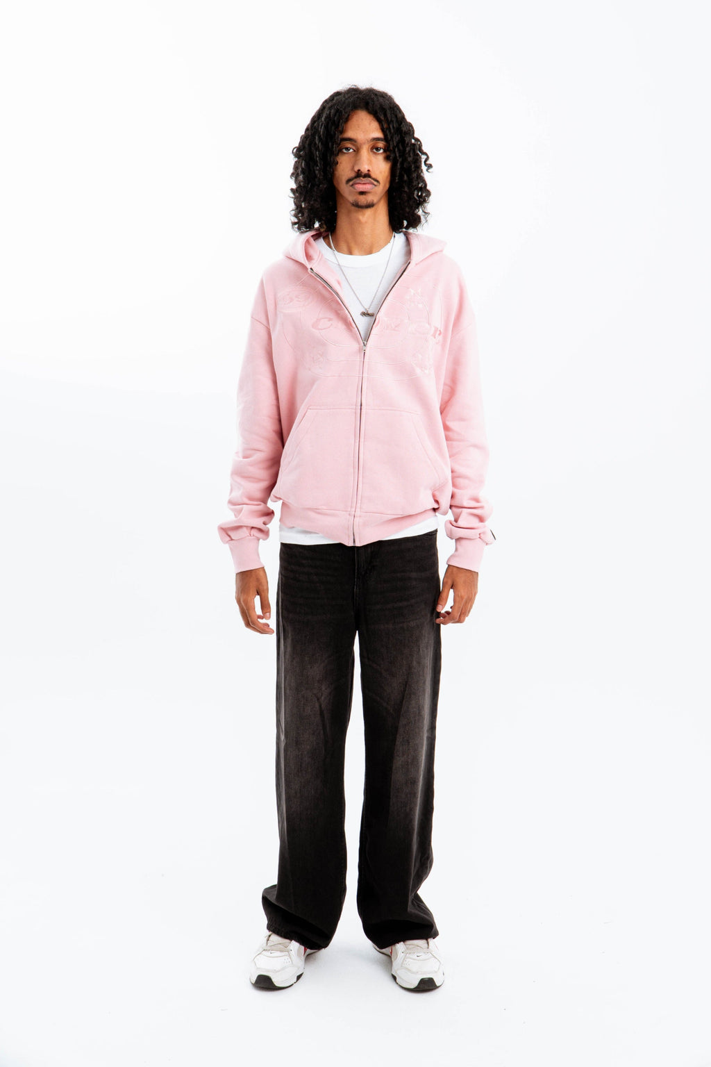 "EASY" ZIP-UP PINK