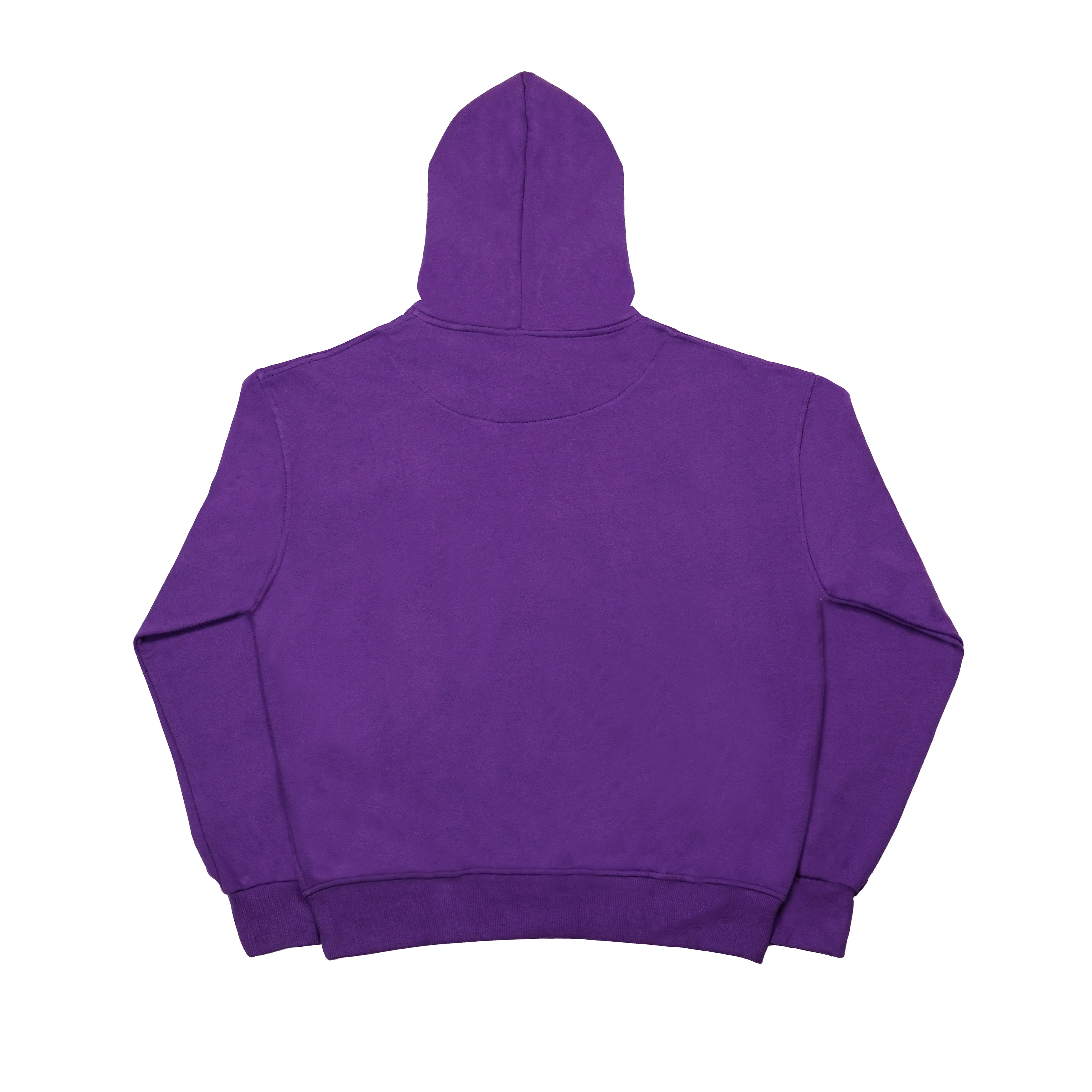 "CLOVER VISION" OVERSIZED HOODIE PURPLE