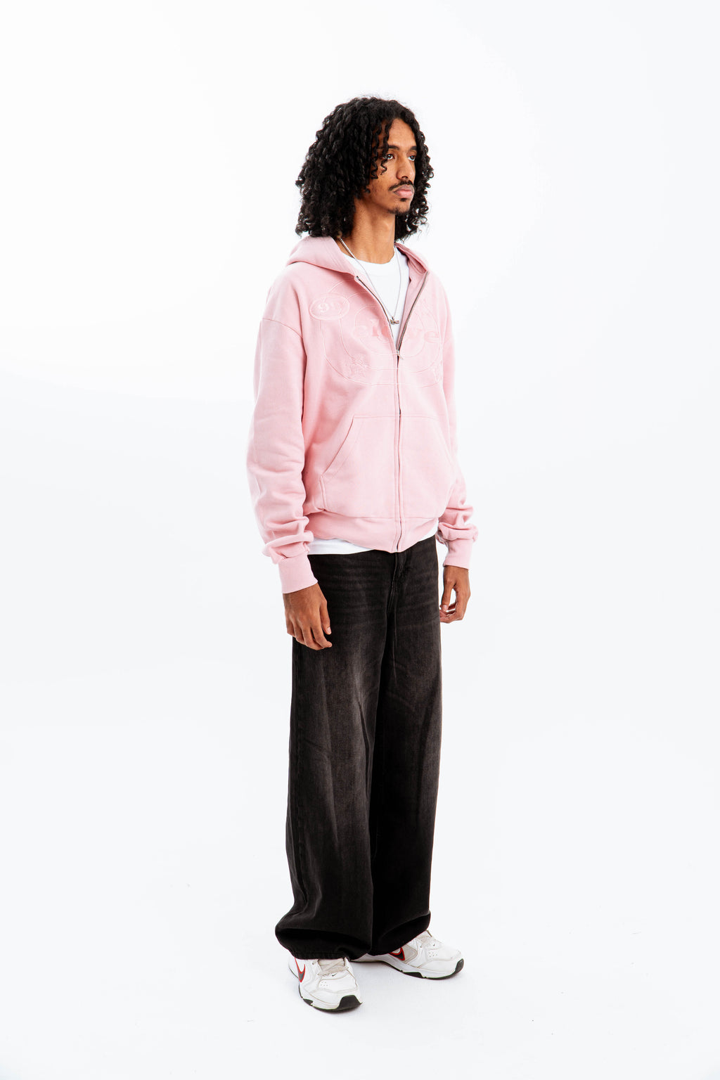 "EASY" ZIP-UP PINK