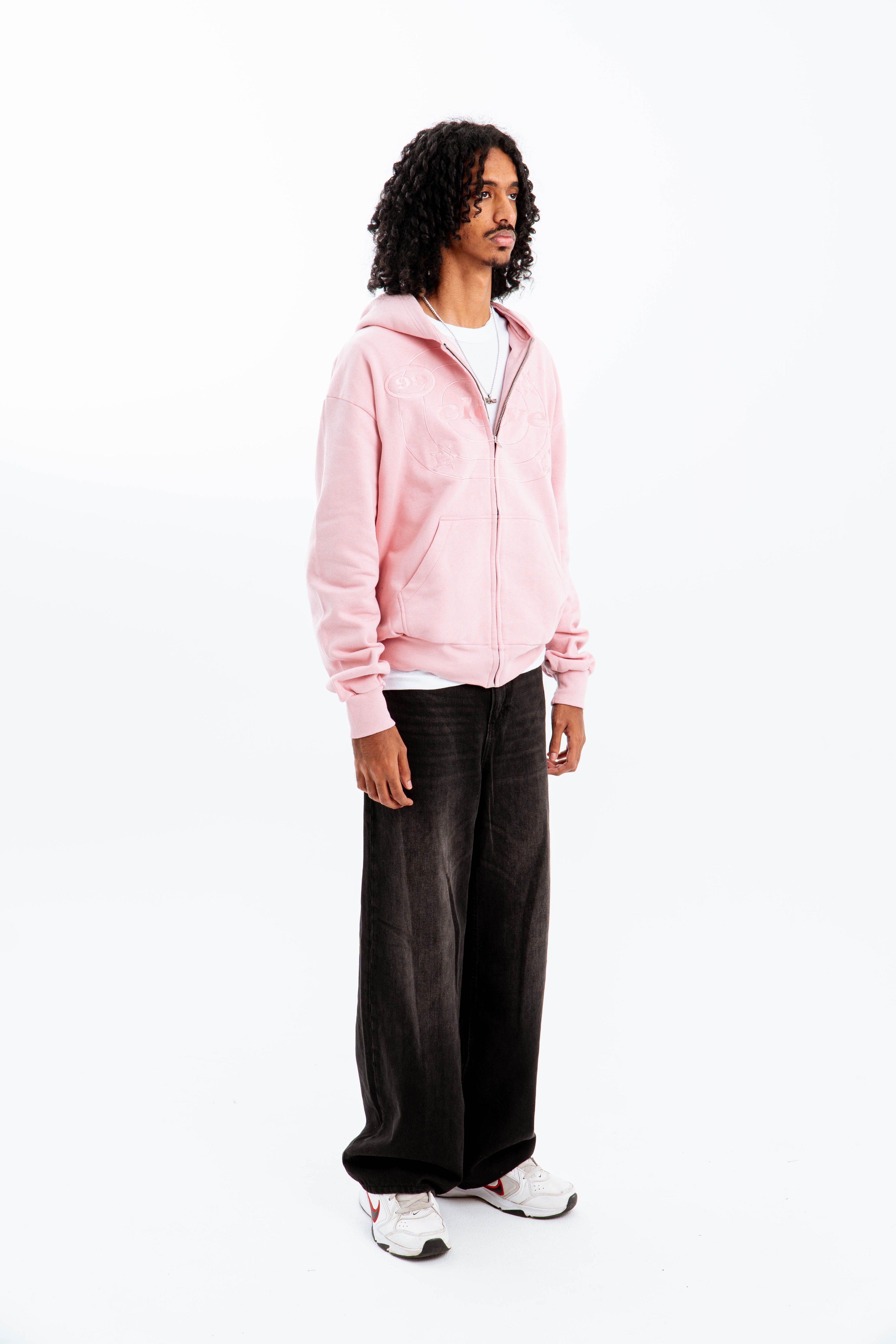 "EASY" ZIP-UP PINK