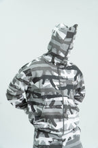 "C.A.M.O V2" FULL-ZIP UP (SNOW)