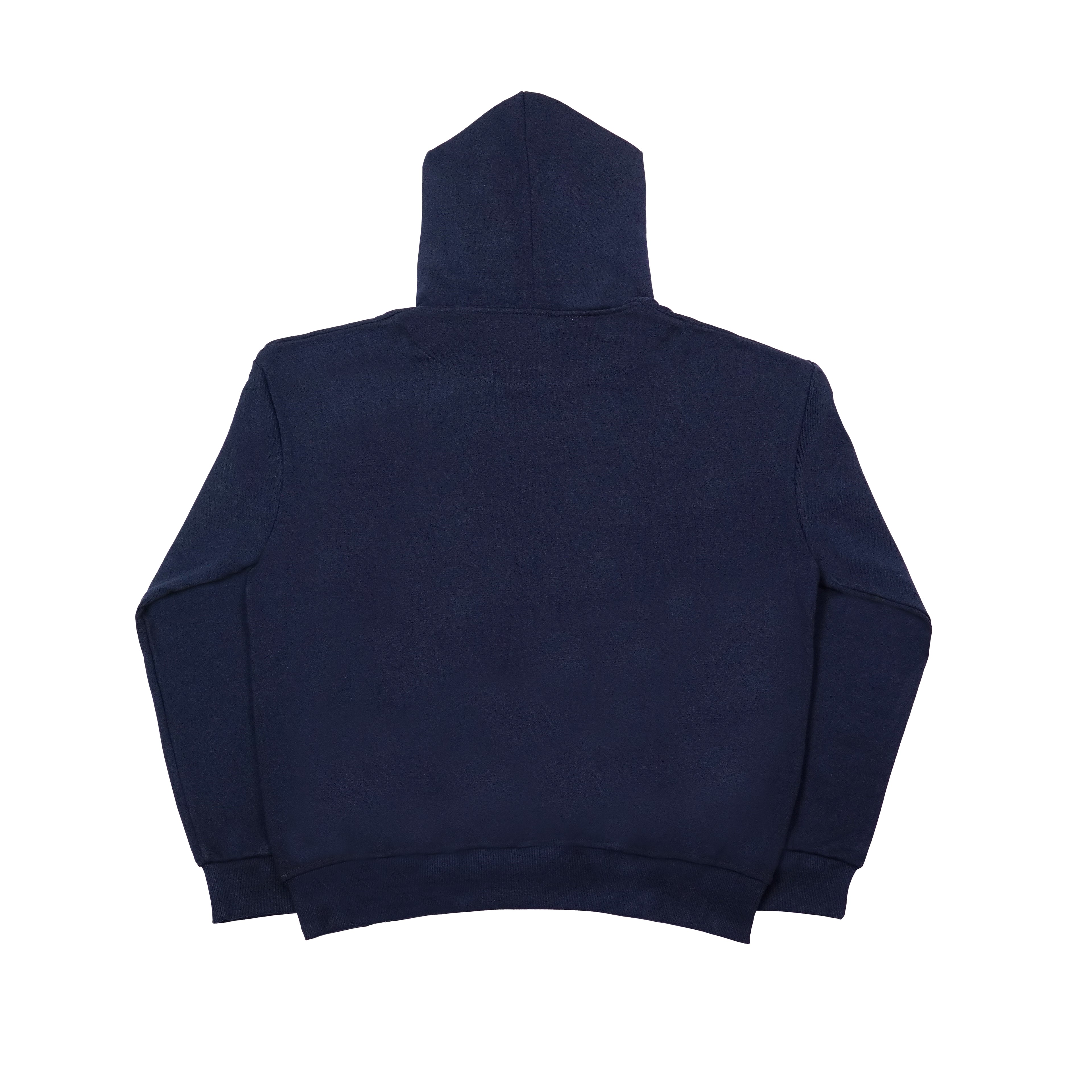 "CLOVER VISION" OVERSIZED HOODIE NAVY