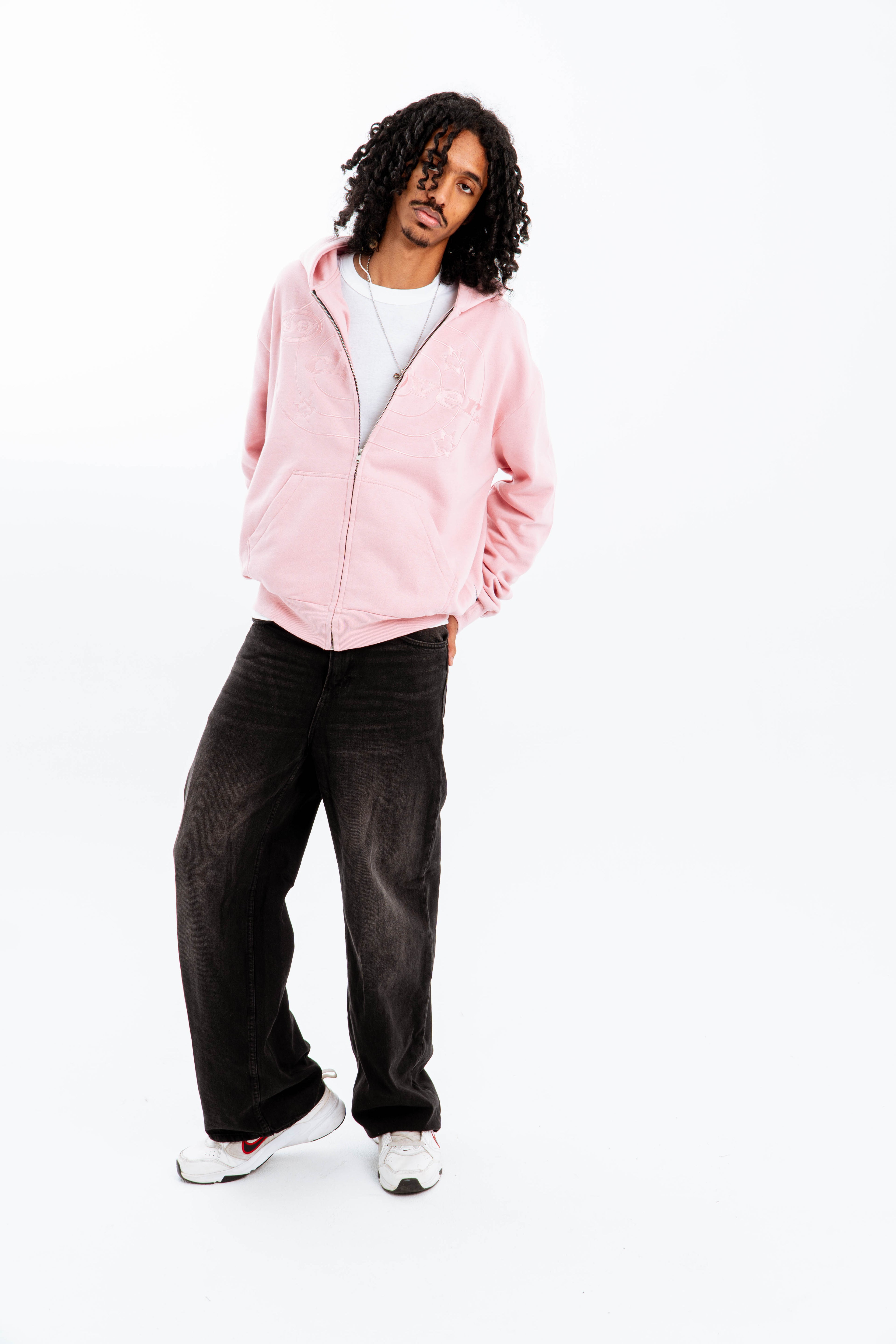"EASY" ZIP-UP PINK