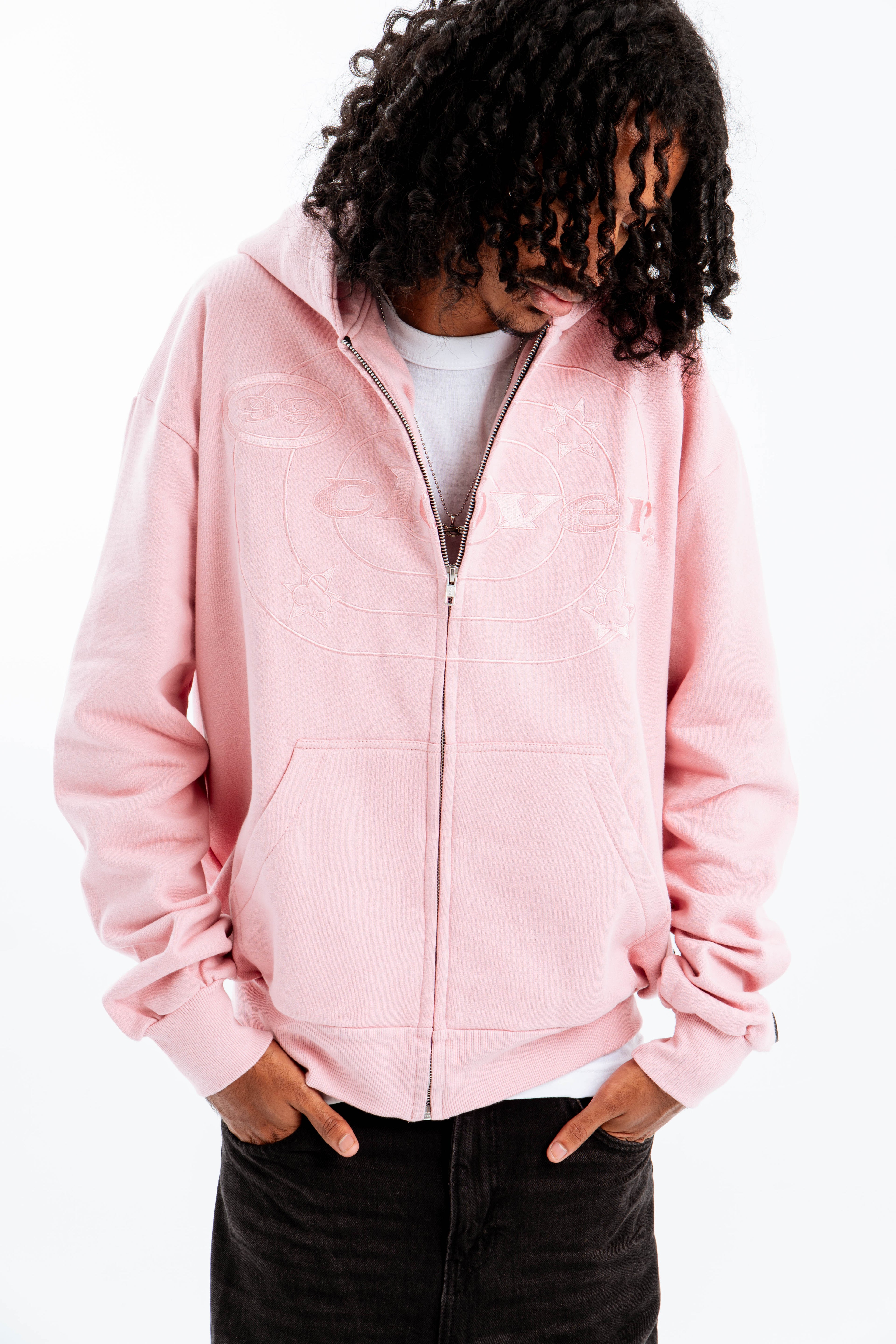 "EASY" ZIP-UP PINK