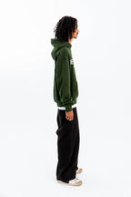 "FEELING LUCKY" OVERSIZED HOODIE GREEN
