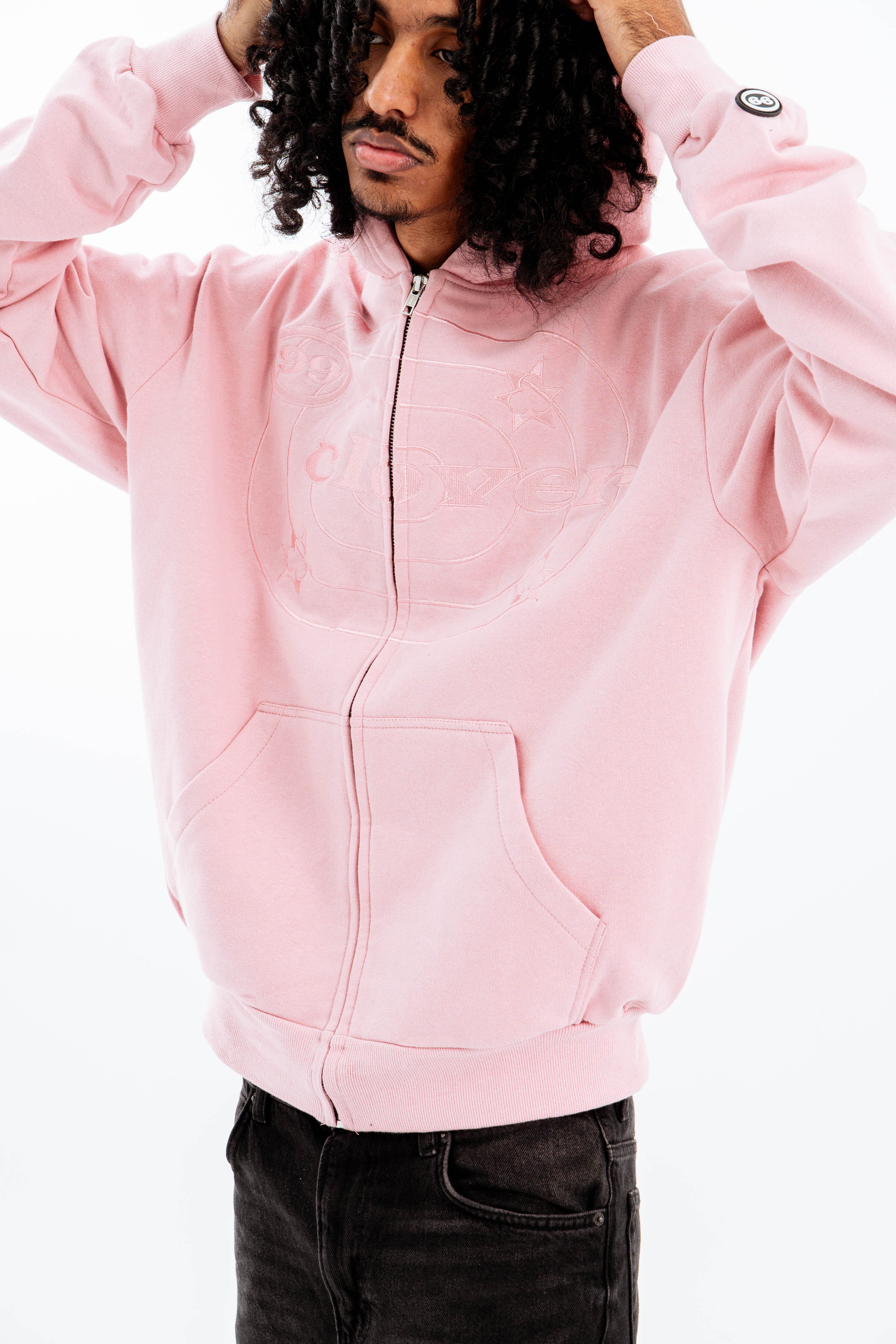 "EASY" ZIP-UP PINK