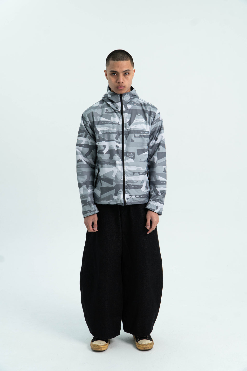 "C.A.M.O V2" REVERSIBLE JACKET (SNOW)