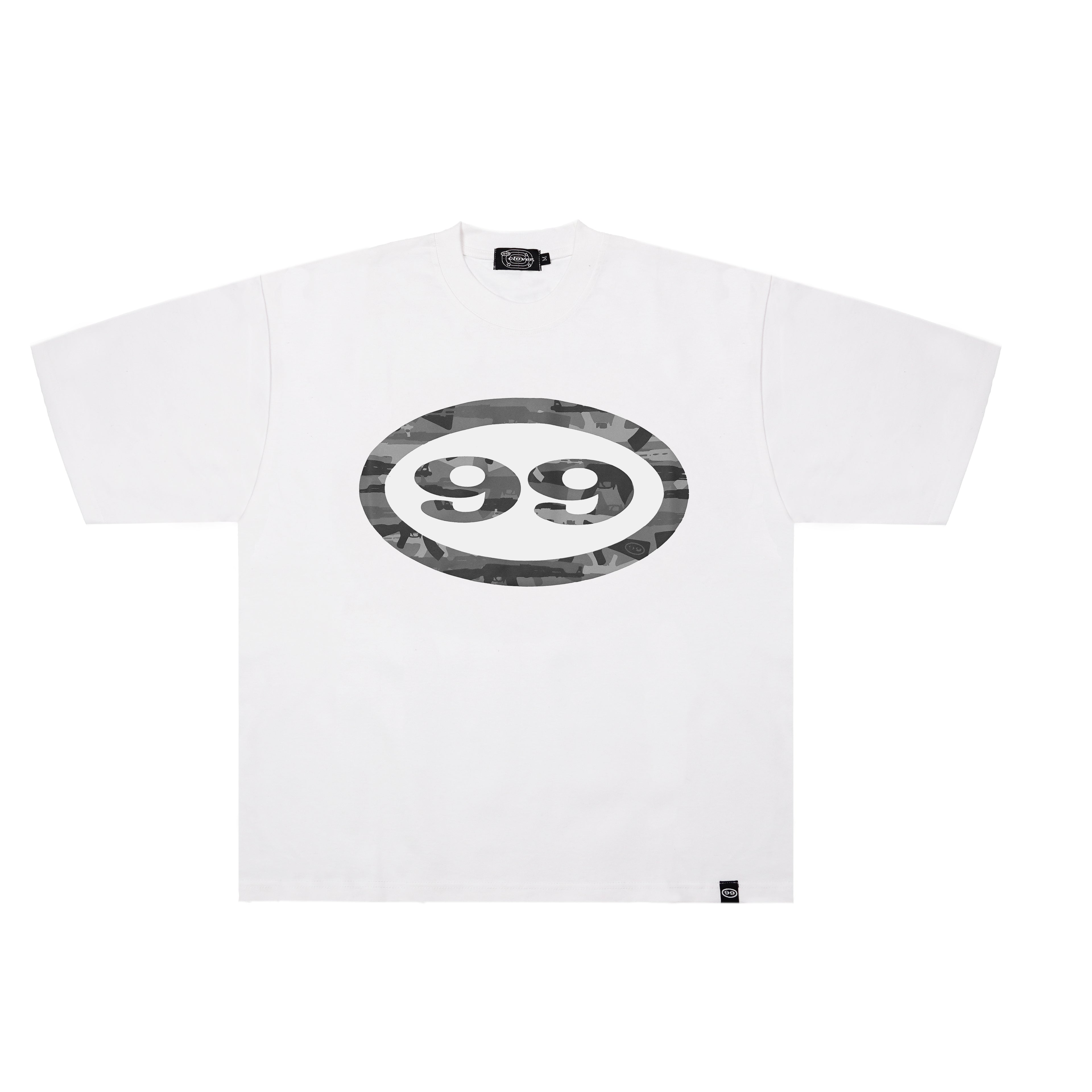 “CAMO" HEAVY TEE WHITE/SNOW