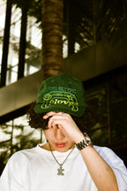 "C.O.S.T"  HAT DOUBLE GREEN