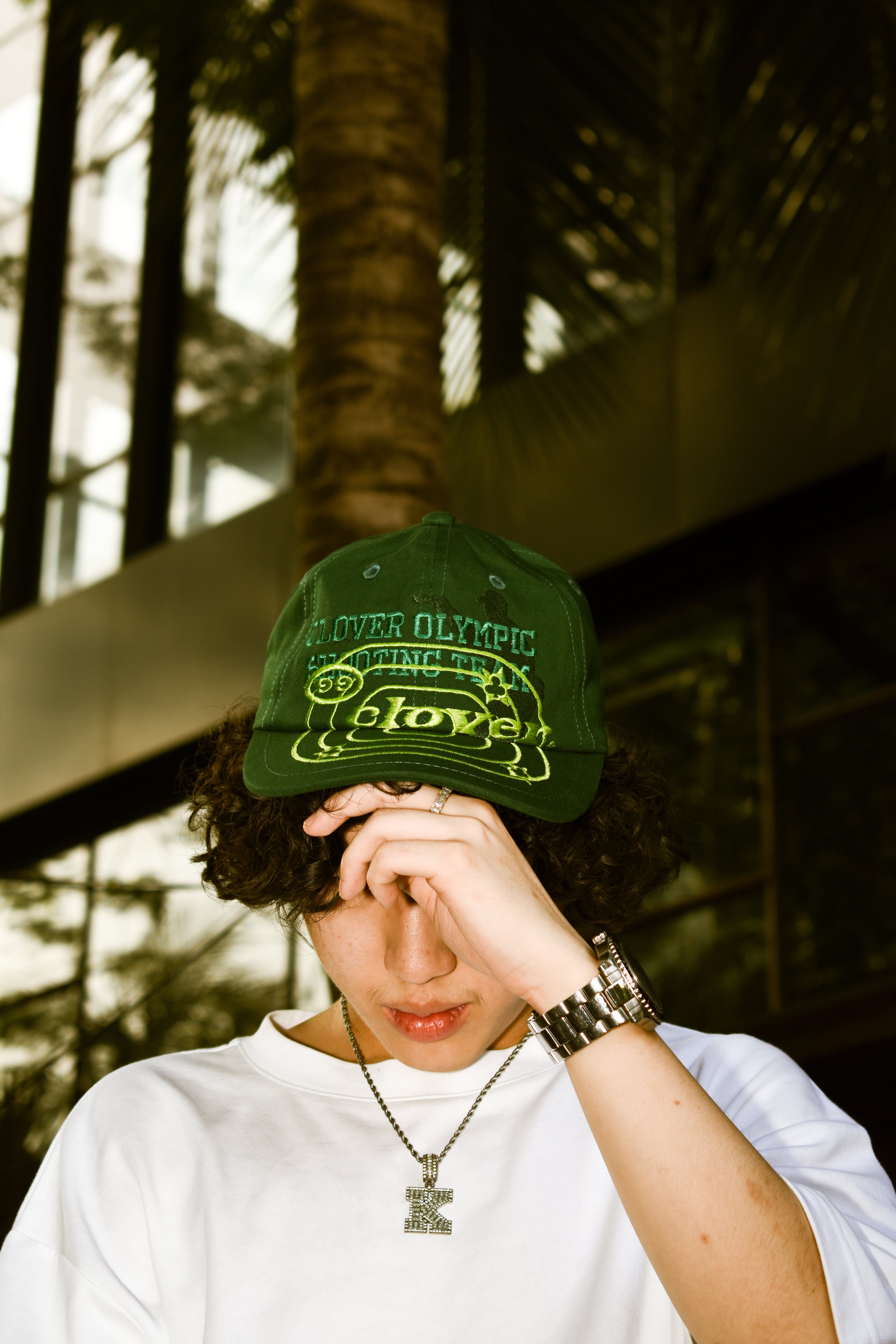 "C.O.S.T"  HAT DOUBLE GREEN