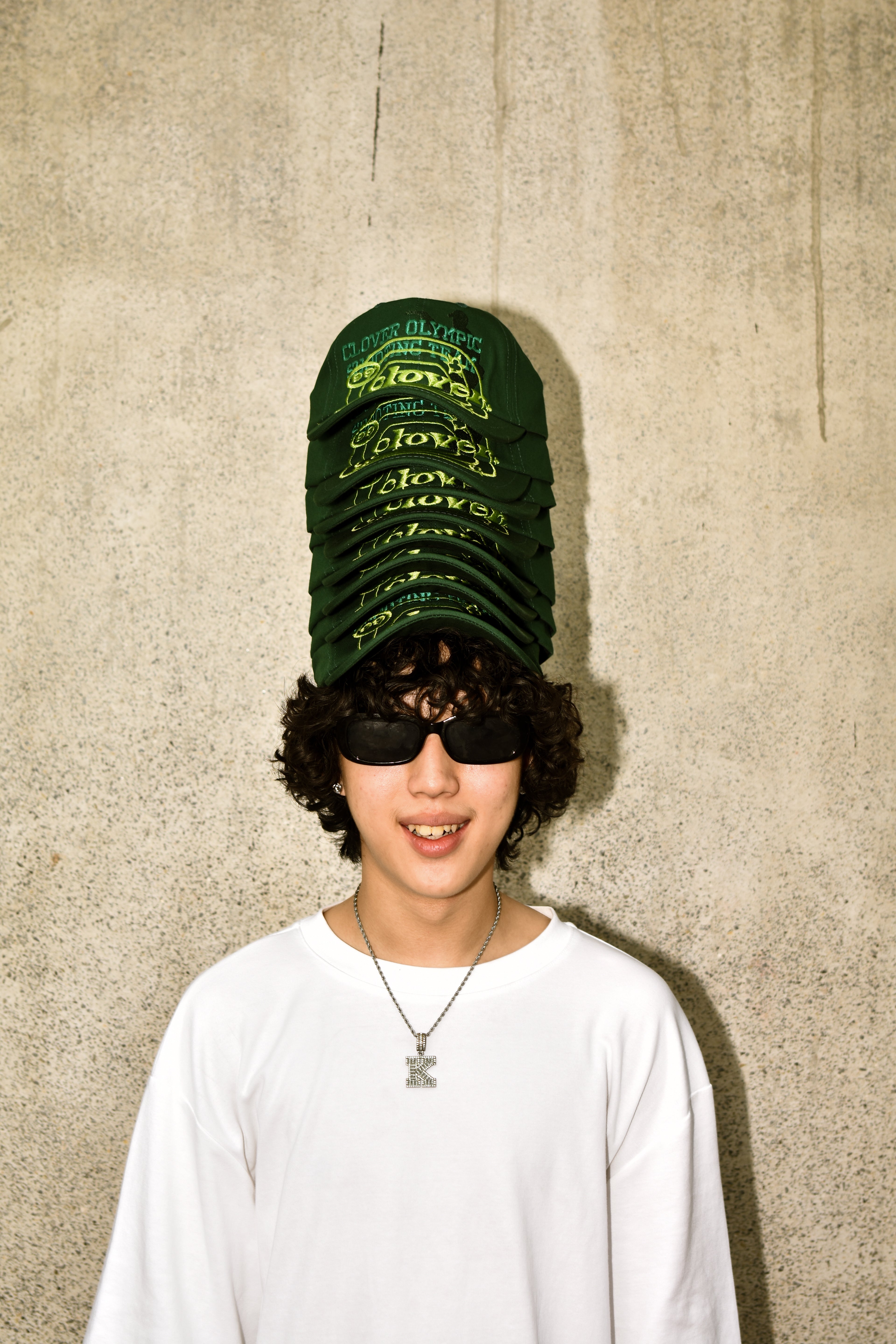 "C.O.S.T"  HAT DOUBLE GREEN