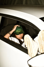 "C.O.S.T"  HAT DOUBLE GREEN