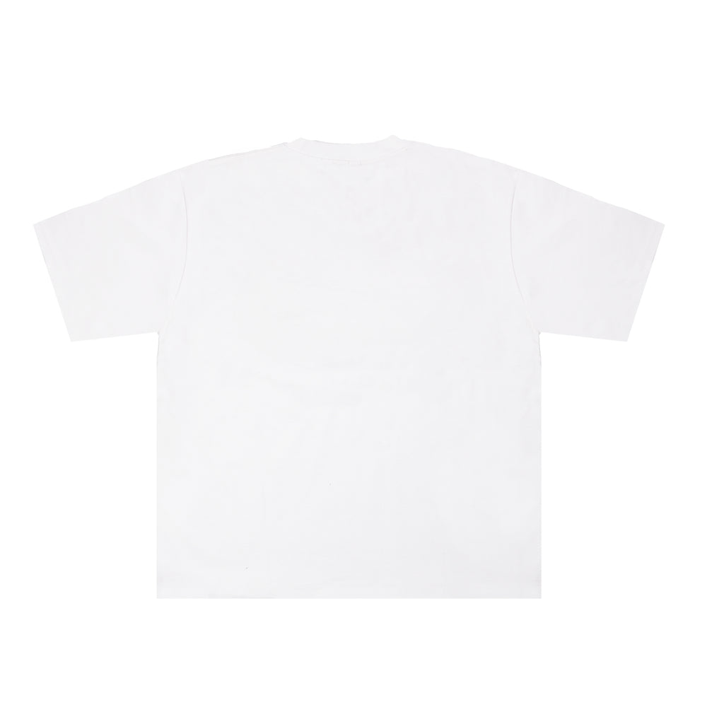 ”ANTI CLVR" HEAVY TEE WHITE/GREY