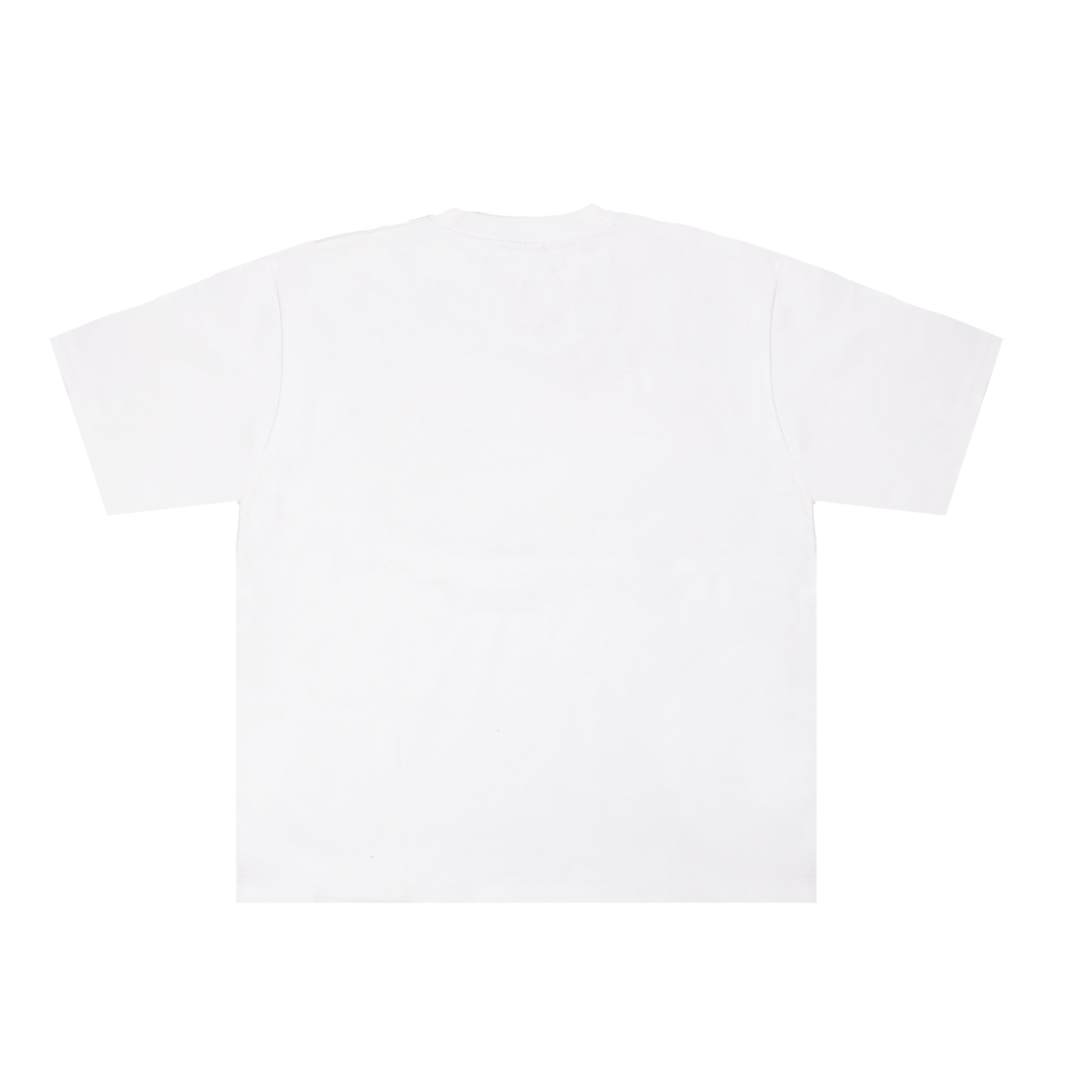 ”ANTI CLVR" HEAVY TEE WHITE/GREY