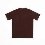 “GHABBY” FITTED TEE - BROWN