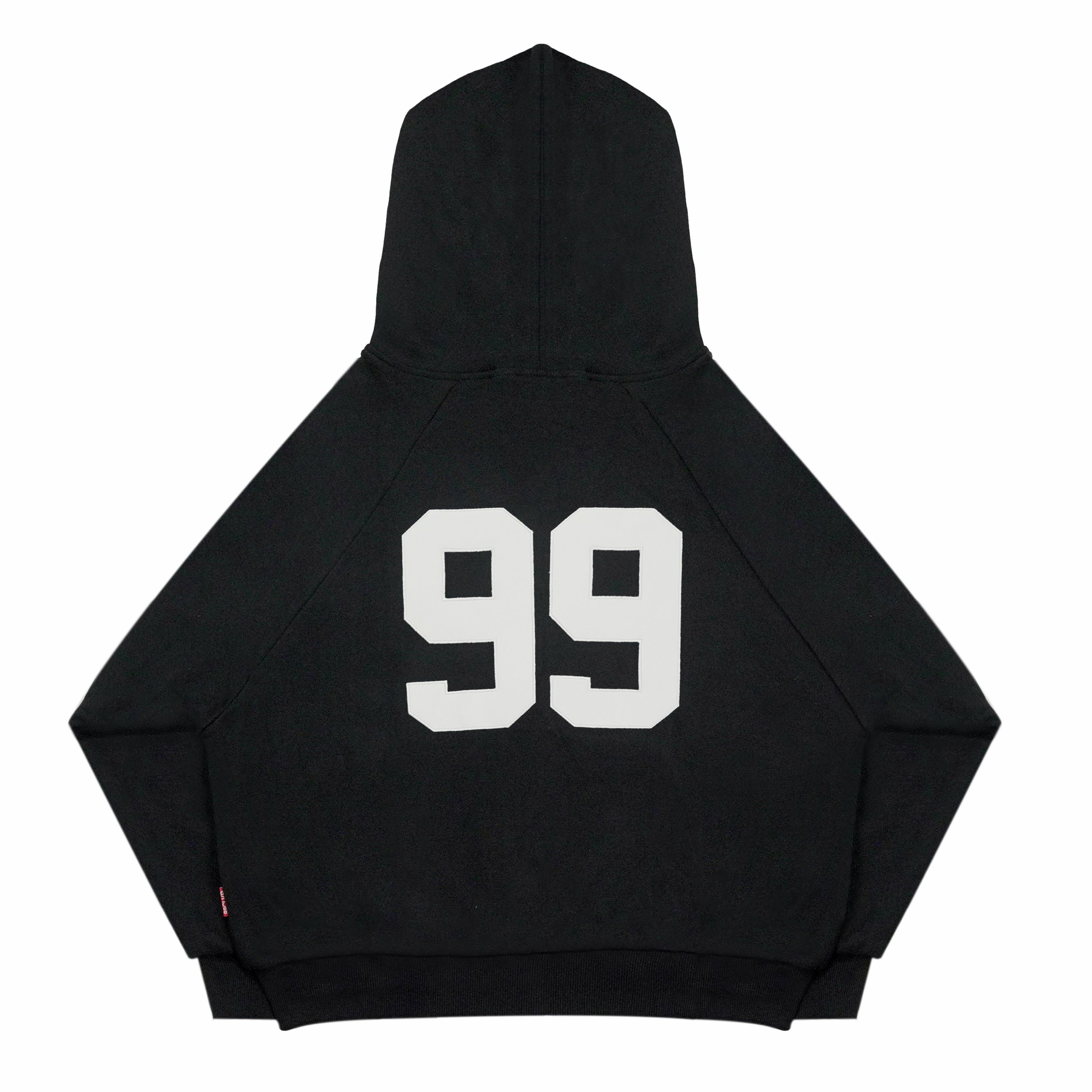 “RECOIL” VARSITY ZIP UP - BLACK