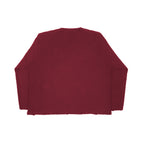 “XRAY" WAFFLE KNIT LONGSLEEVE RED