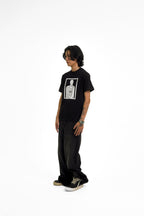 “RECOIL” FITTED TEE - BLACK