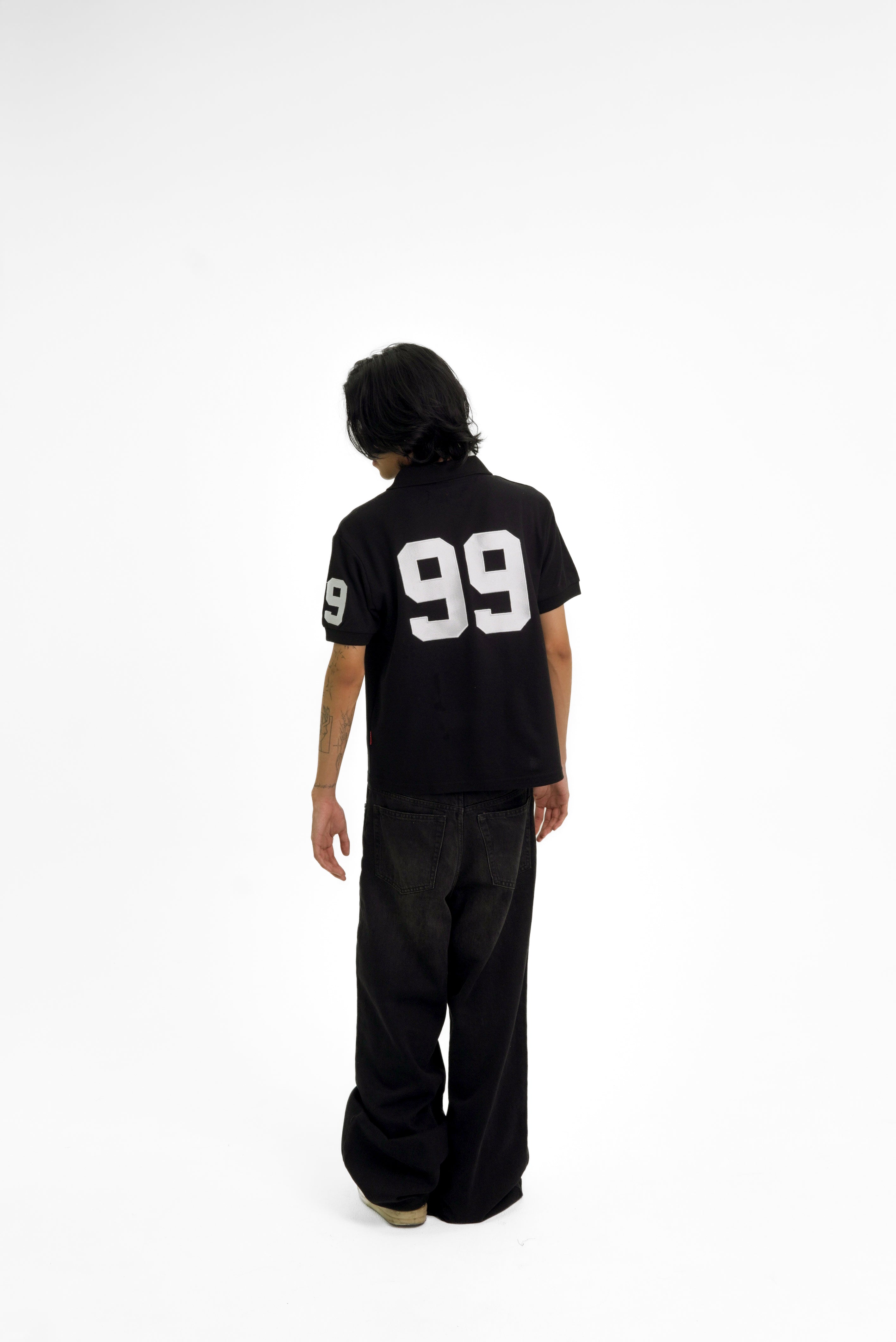 “RECOIL” POLO - BLACK