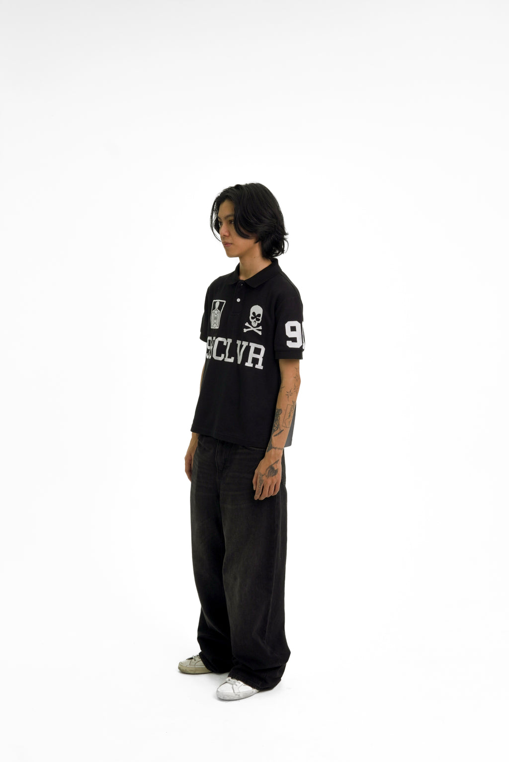 “RECOIL” POLO - BLACK