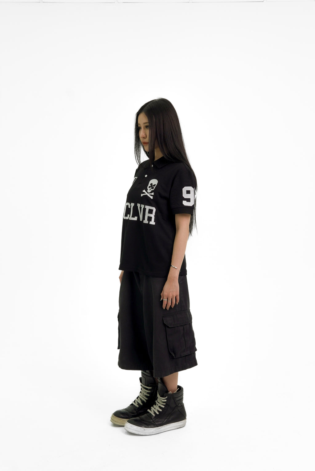 “RECOIL” POLO - BLACK