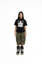 “RECOIL” FITTED TEE - BLACK