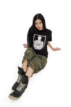 “RECOIL” FITTED TEE - BLACK