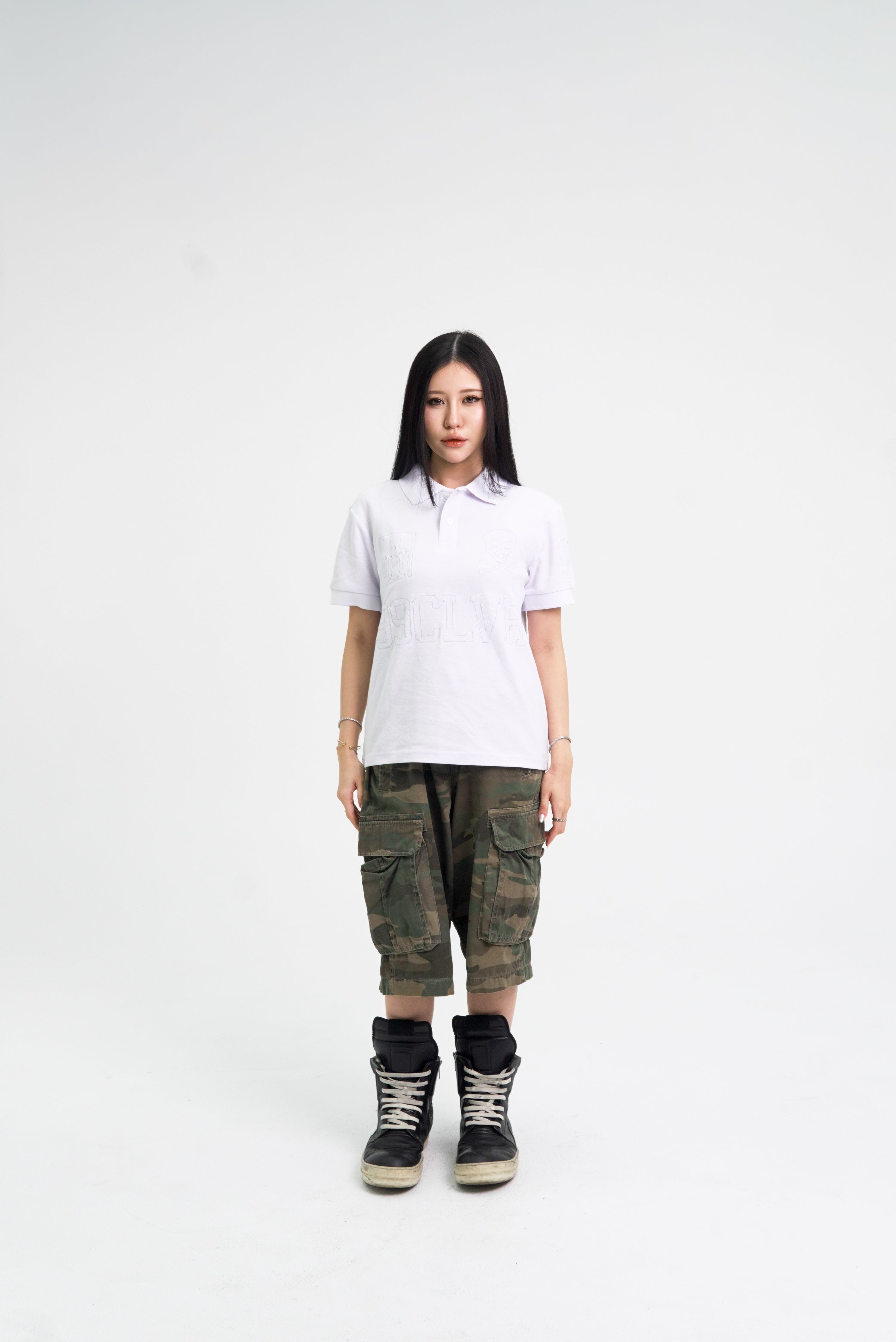 “RECOIL” POLO - WHITE