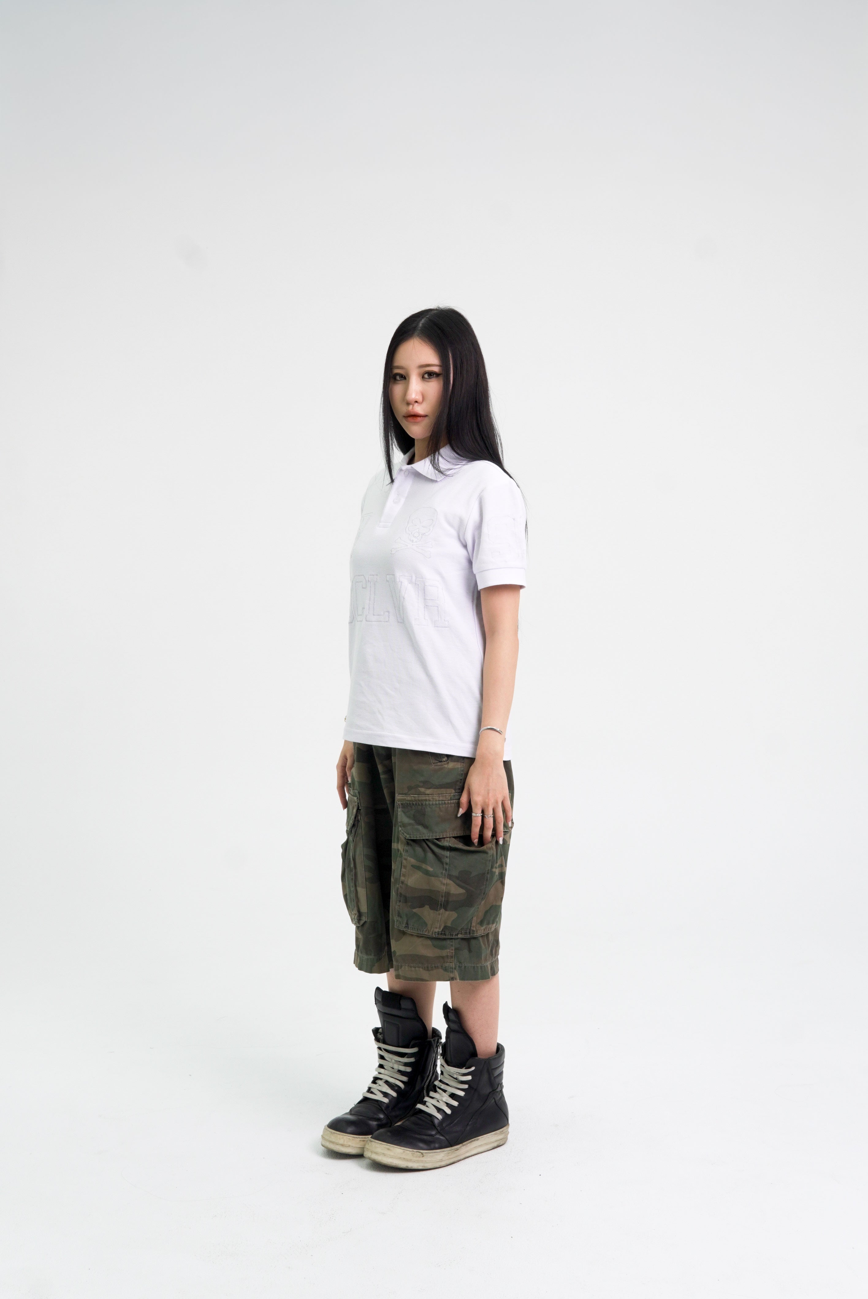 “RECOIL” POLO - WHITE