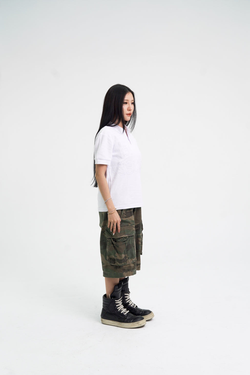“RECOIL” POLO - WHITE