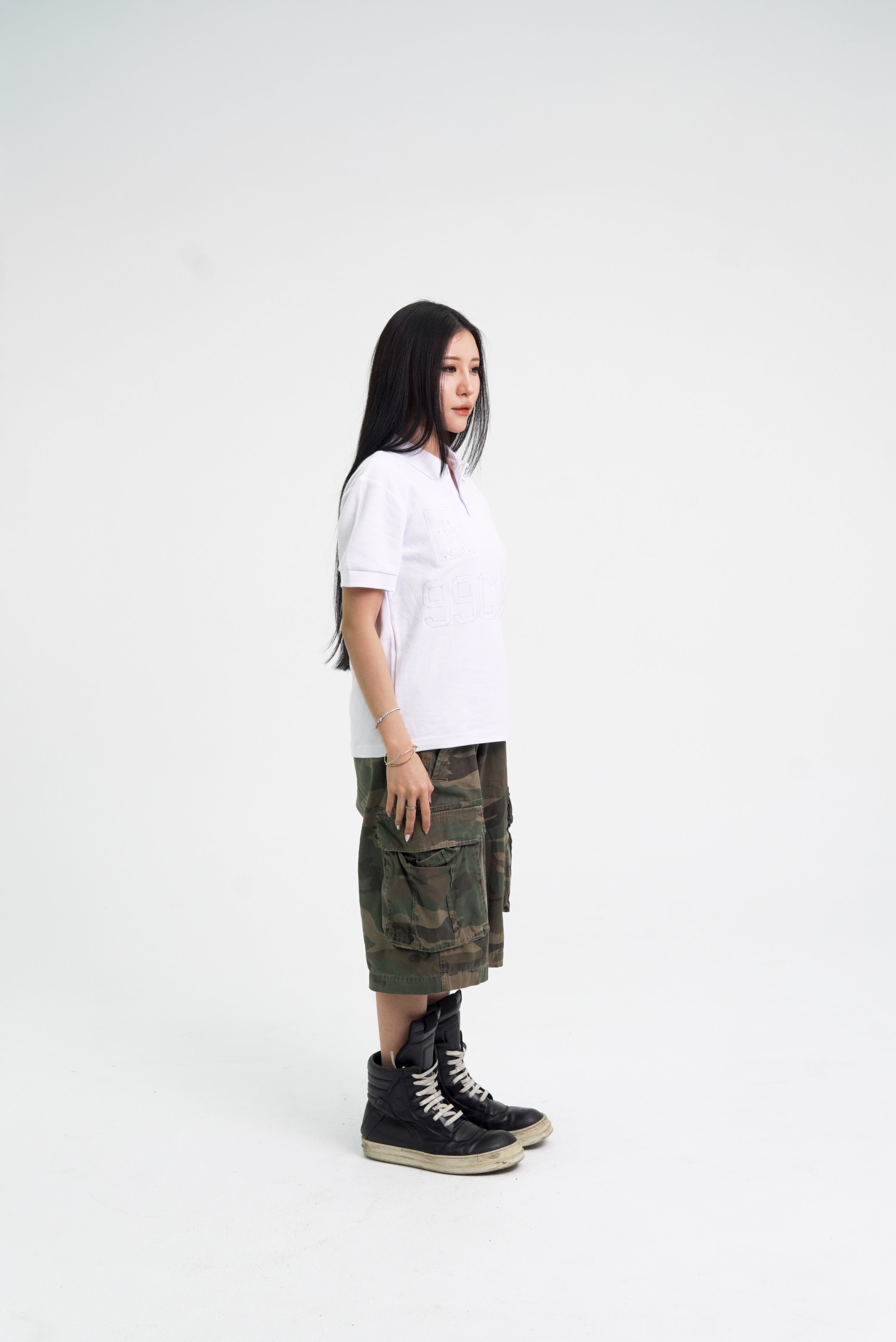 “RECOIL” POLO - WHITE