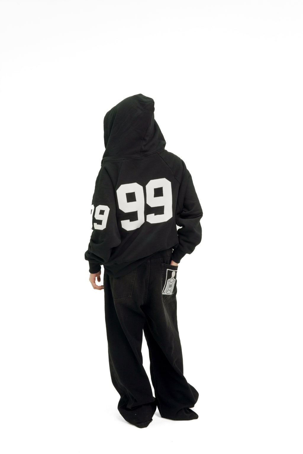 “RECOIL” VARSITY ZIP UP - BLACK