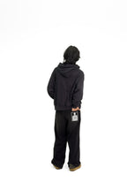“RECOIL” ZIP UP - BLACK