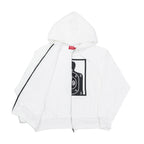 “RECOIL” ZIP-UP - WHITE