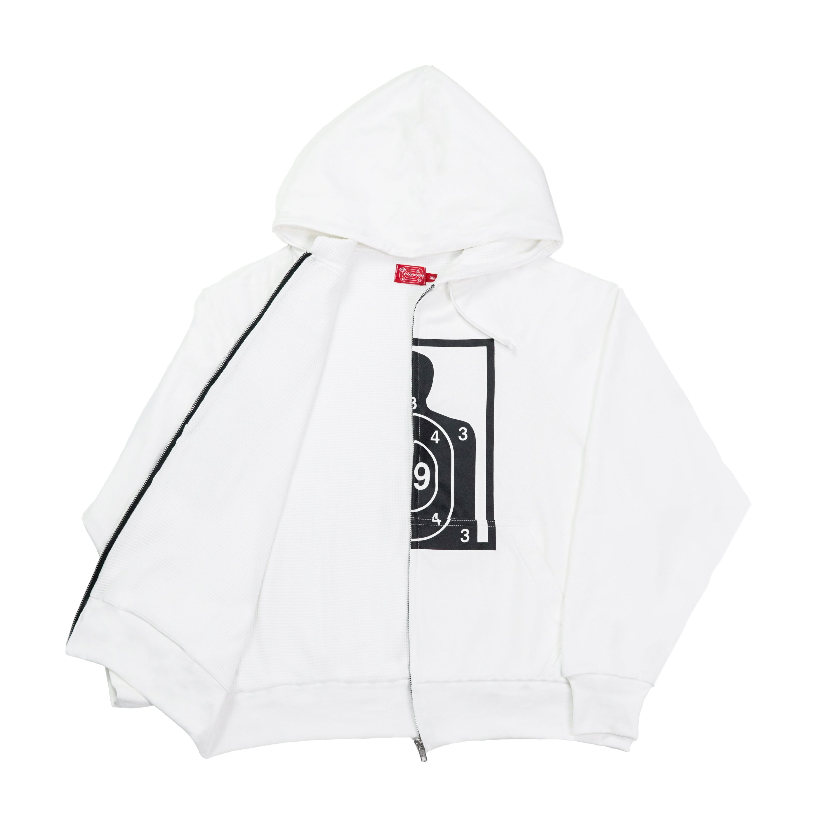 “RECOIL” ZIP-UP - WHITE