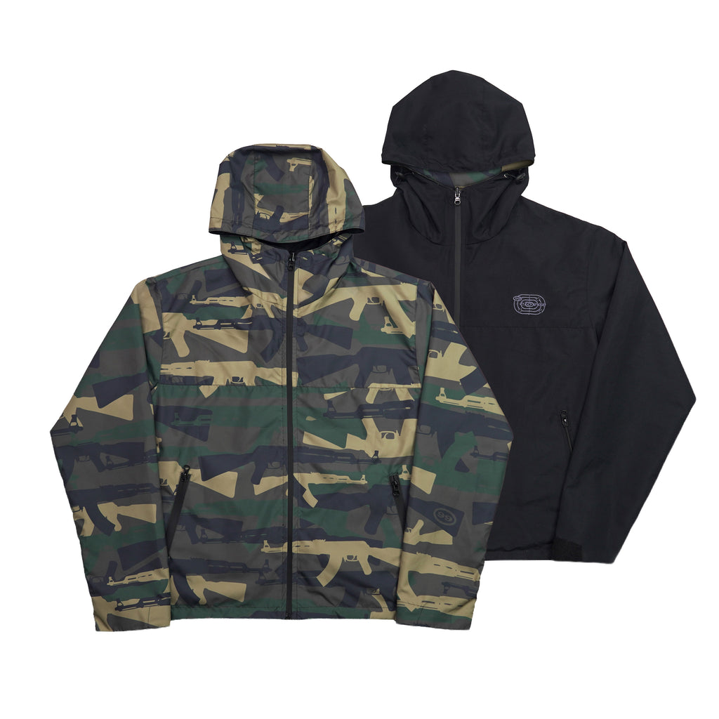 "C.A.M.O V2" REVERSIBLE JACKET (FOREST)