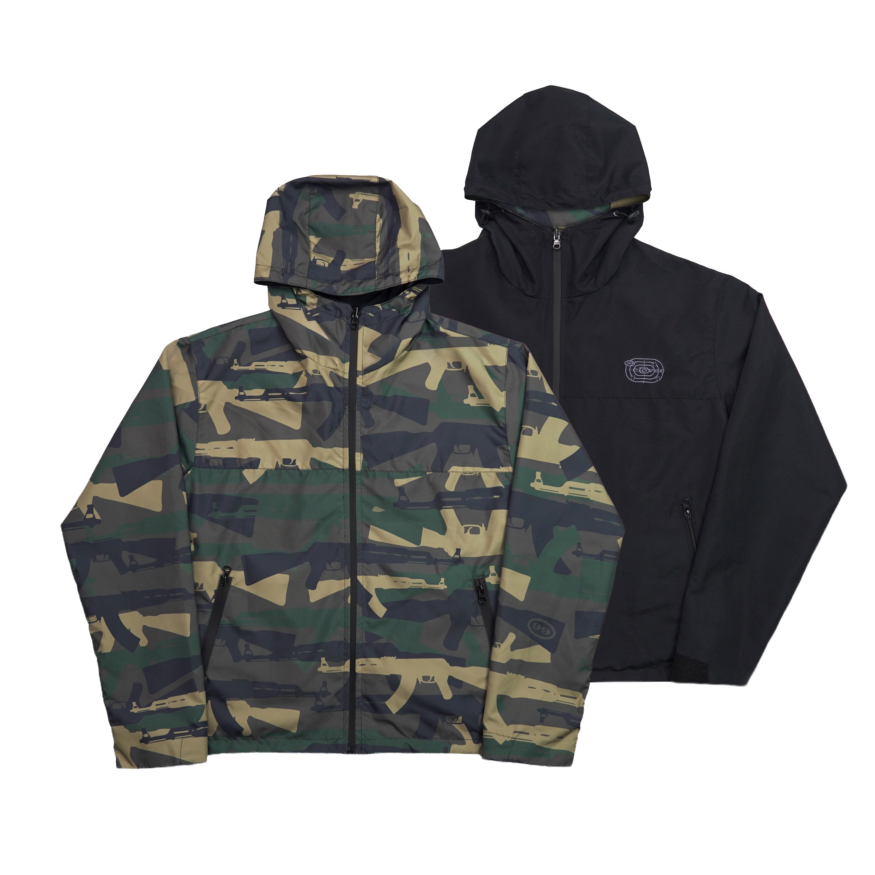 "C.A.M.O V2" REVERSIBLE JACKET (FOREST)