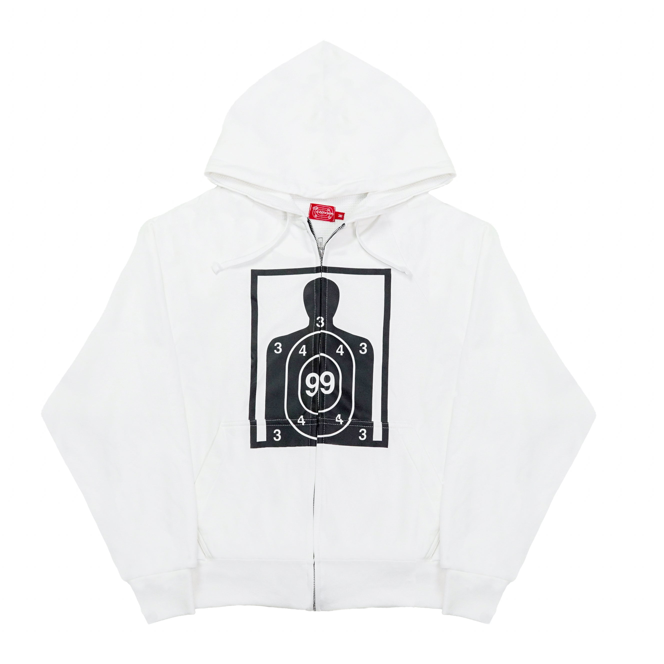 “RECOIL” ZIP-UP - WHITE