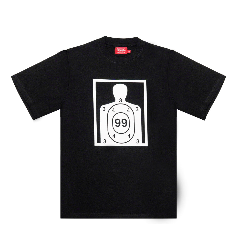 “RECOIL” FITTED TEE - BLACK
