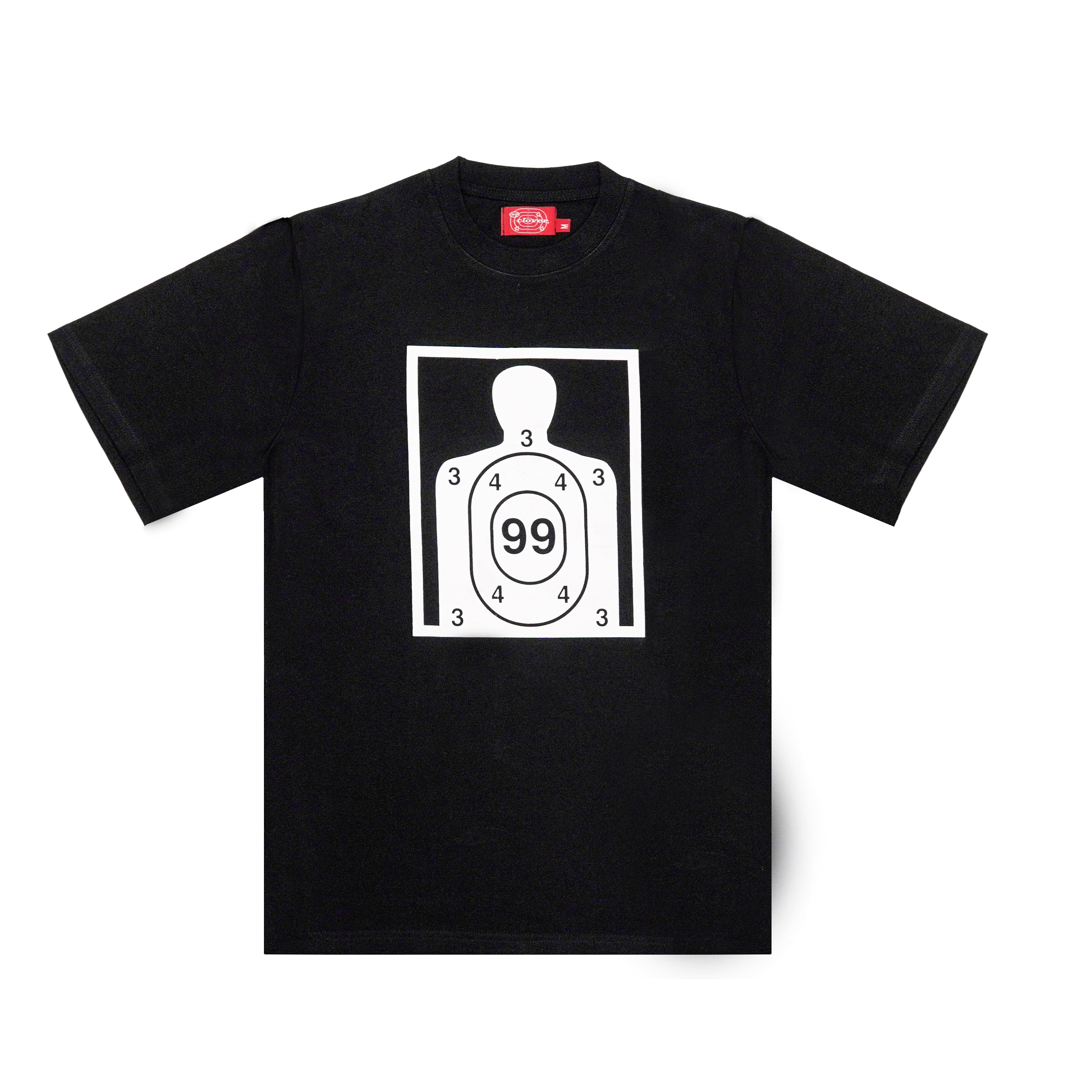 “RECOIL” FITTED TEE - BLACK