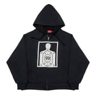 “RECOIL” ZIP UP - BLACK