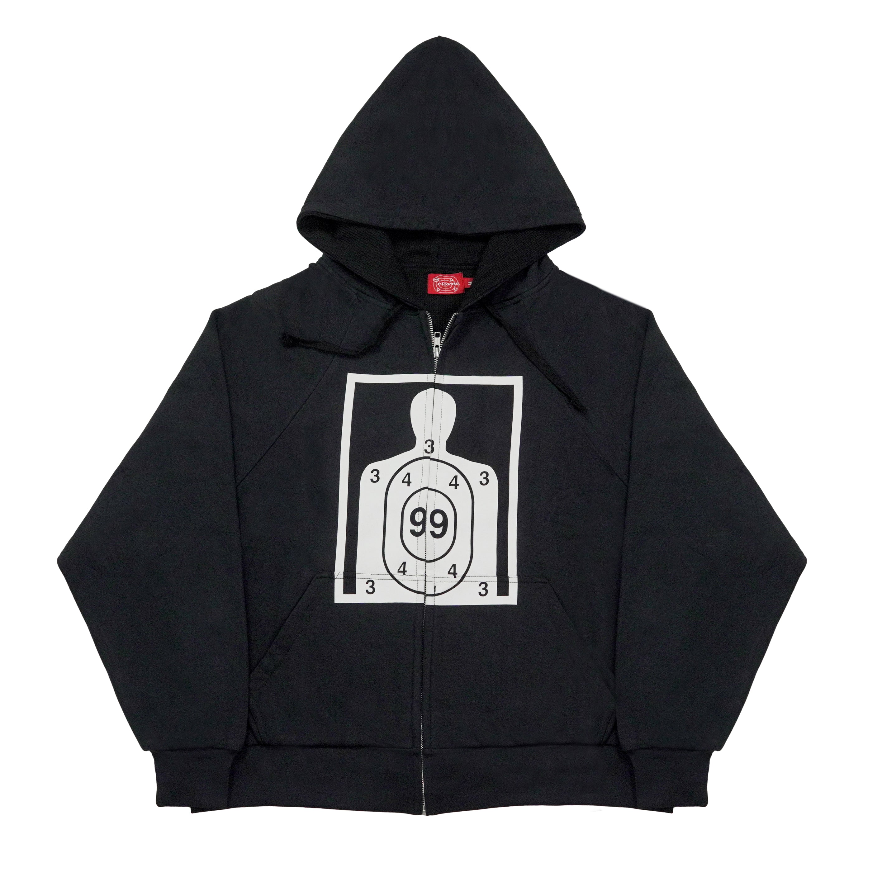 “RECOIL” ZIP UP - BLACK