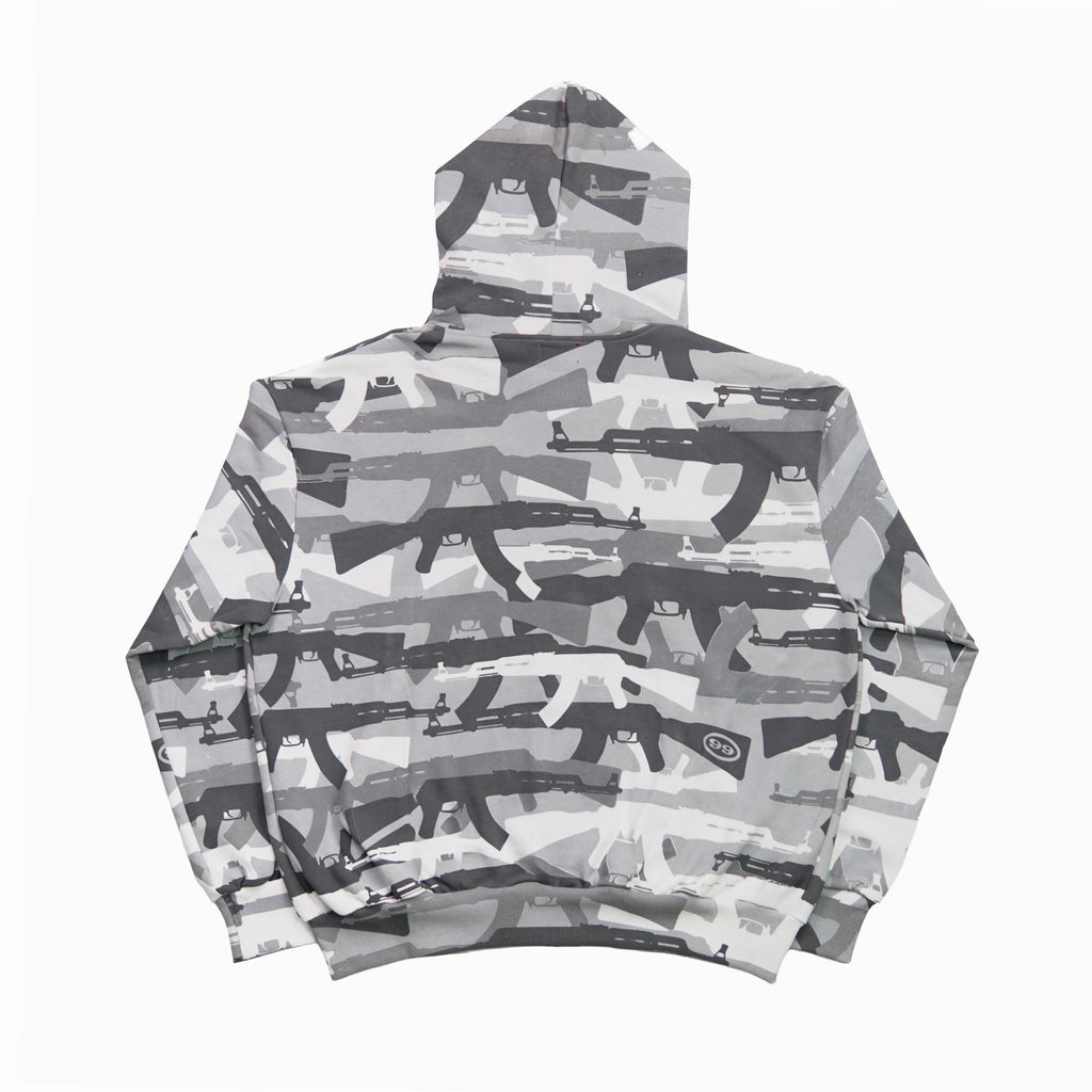 "C.A.M.O V2" FULL-ZIP UP (SNOW)