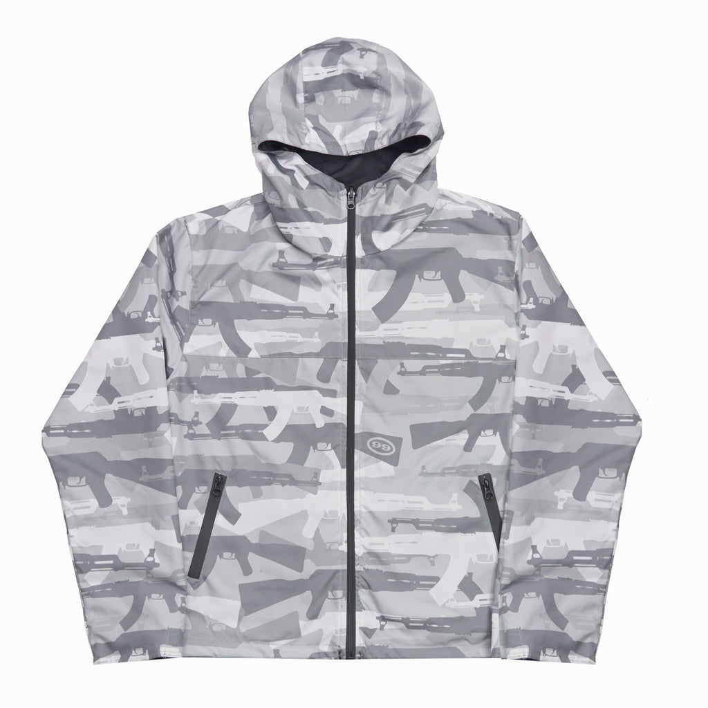 "C.A.M.O V2" REVERSIBLE JACKET (SNOW)