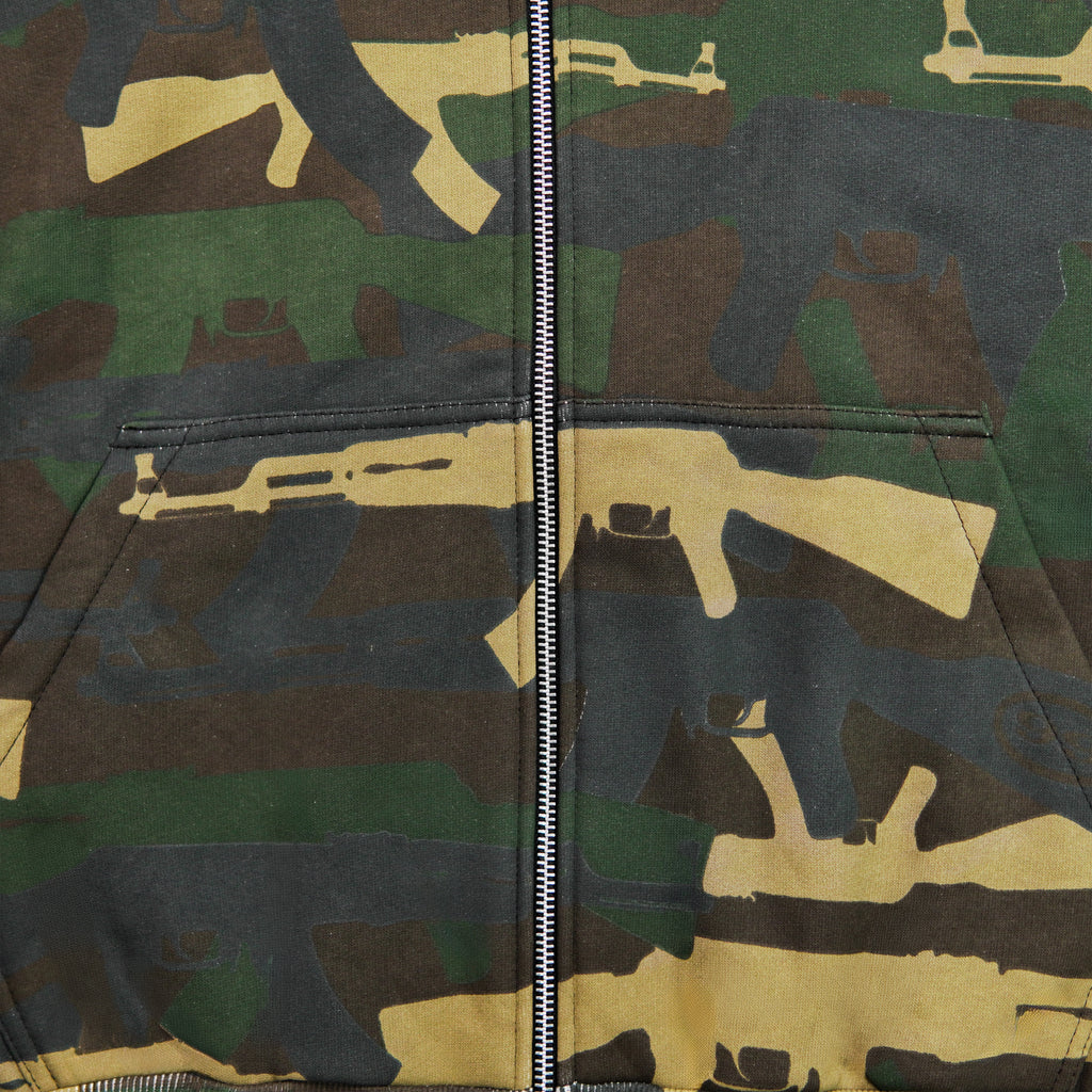 "C.A.M.O V2" FULL-ZIP UP (FOREST)